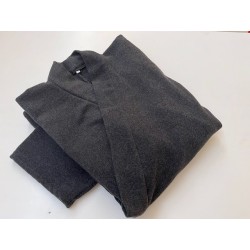 veste samue en laine gris anthracite