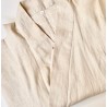 Veste détente fibre végétale ramie, couleur naturelle, tissu respirant et fluide