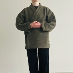 veste-laine-brun-olivier-boutique-zen