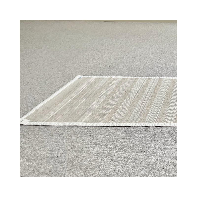 Tapis de yoga jute naturel bio et artisanal