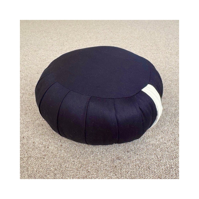 Zafu-coussin-méditation-traditionnel en kapok