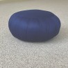 zafu, coussin de méditation traditionnel, bleu nuit