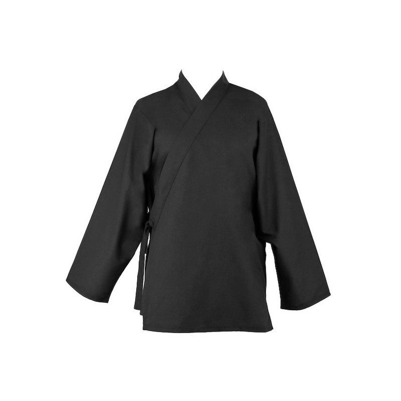 veste coton bio noir