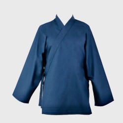 Veste samue bleu marin en coton léger