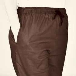 Pantalon marron nuit