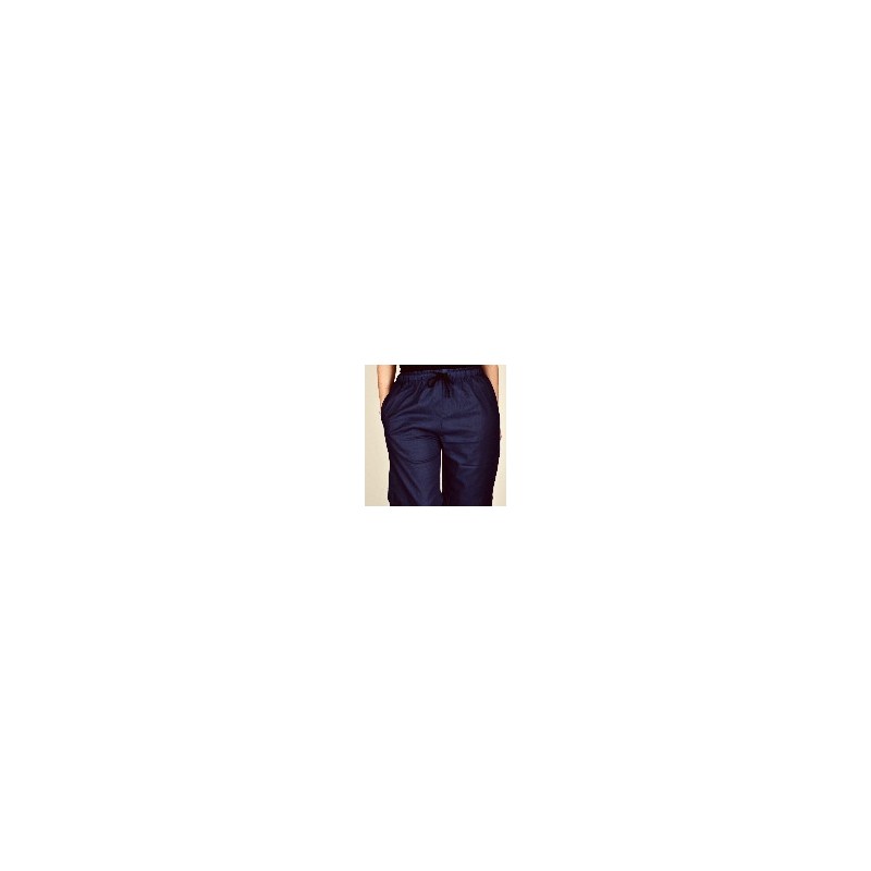 Pantalon en coton bio noir
