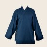 veste bleu marin en coton bio