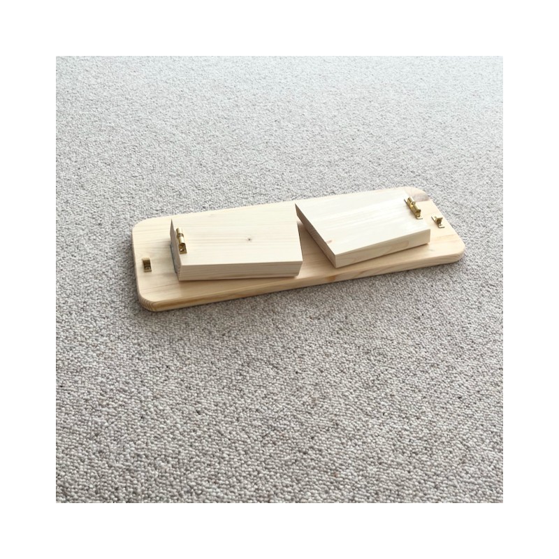 Banc pliable en bois de pin