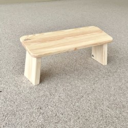 banc pliable en bois de pin artisanat de France