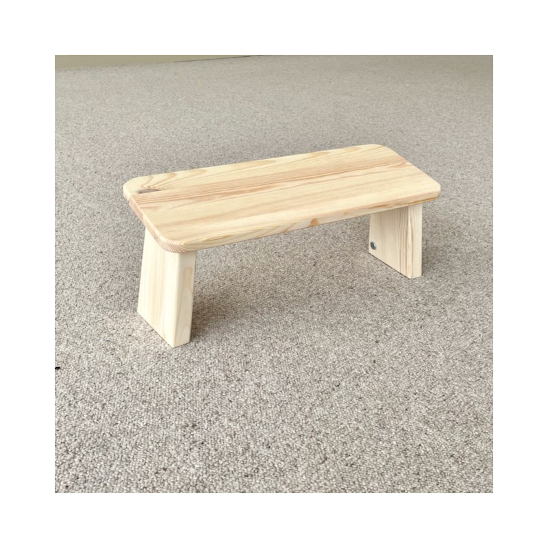 banc pliable en bois de pin artisanat de France