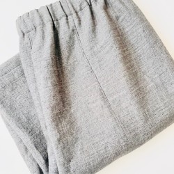 Pantalon gris chiné