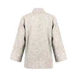 Veste samue printemps 2026 tissus coton et lin - Boutique zen à Paris