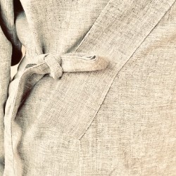 Veste samue printemps 2026 tissus coton et lin - Boutique zen à Paris
