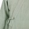Veste samue printemps 2026 tissus coton et lin - Boutique zen à Paris