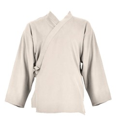 Veste samue beige coton léger