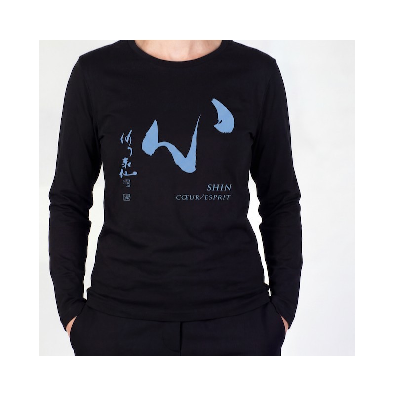 T-shirt "shin" cœur-esprit