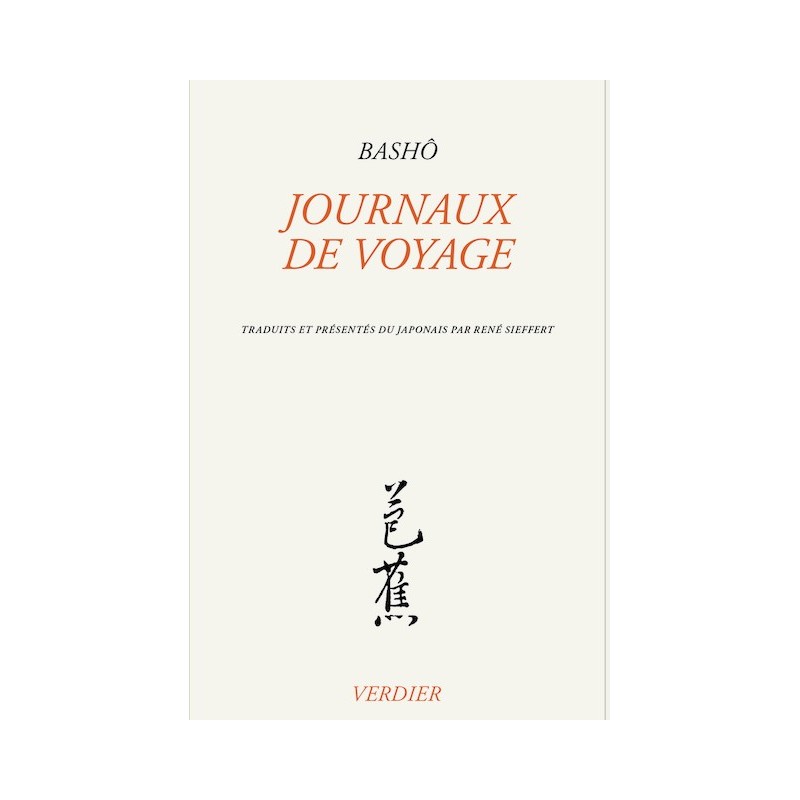 Bashô, Journaux de voyage