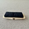 Banc de méditation pliable en bois de pin, fabriqué en France