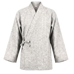 Veste samue printemps 2026 tissus coton et lin - Boutique zen à Paris