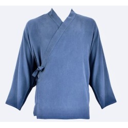 Veste samue tissu léger voile de coton