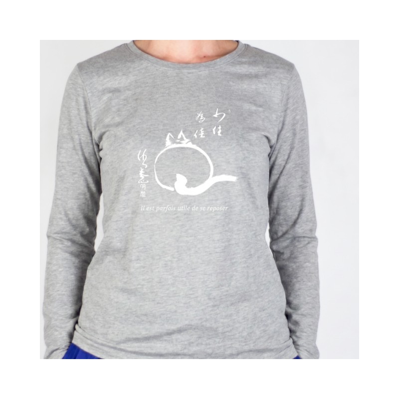 T-shirt-zen-le-chat