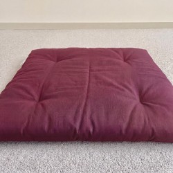 zafuton-tapis-méditation-bordeaux