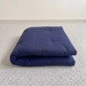 Zafuton de voyage bleu marine
