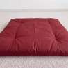Zafuton-tapis-méditation-rouge
