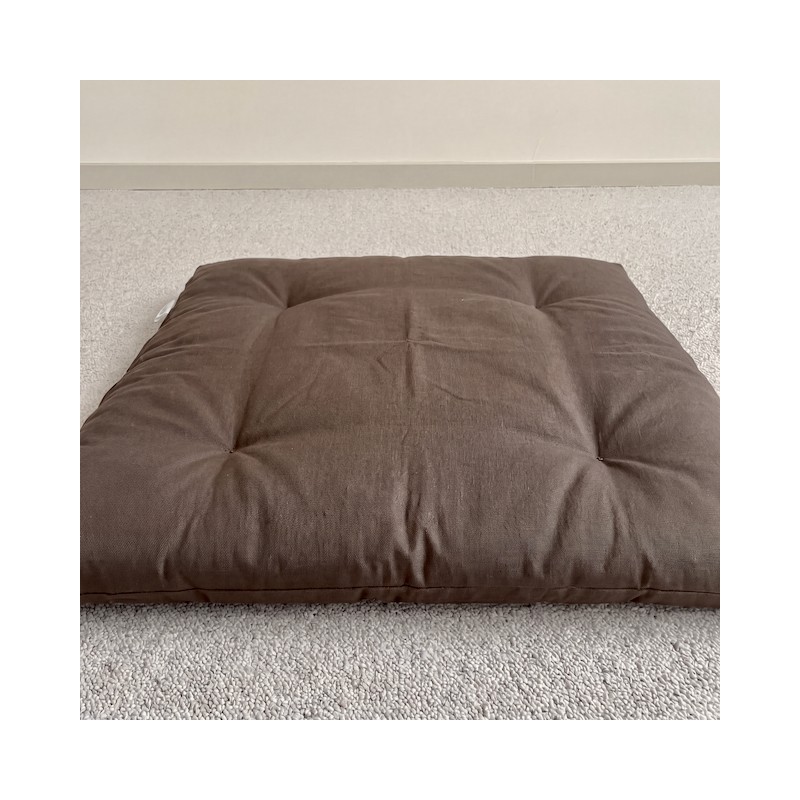 Zafuton-tapis-méditation-couleur-olivier