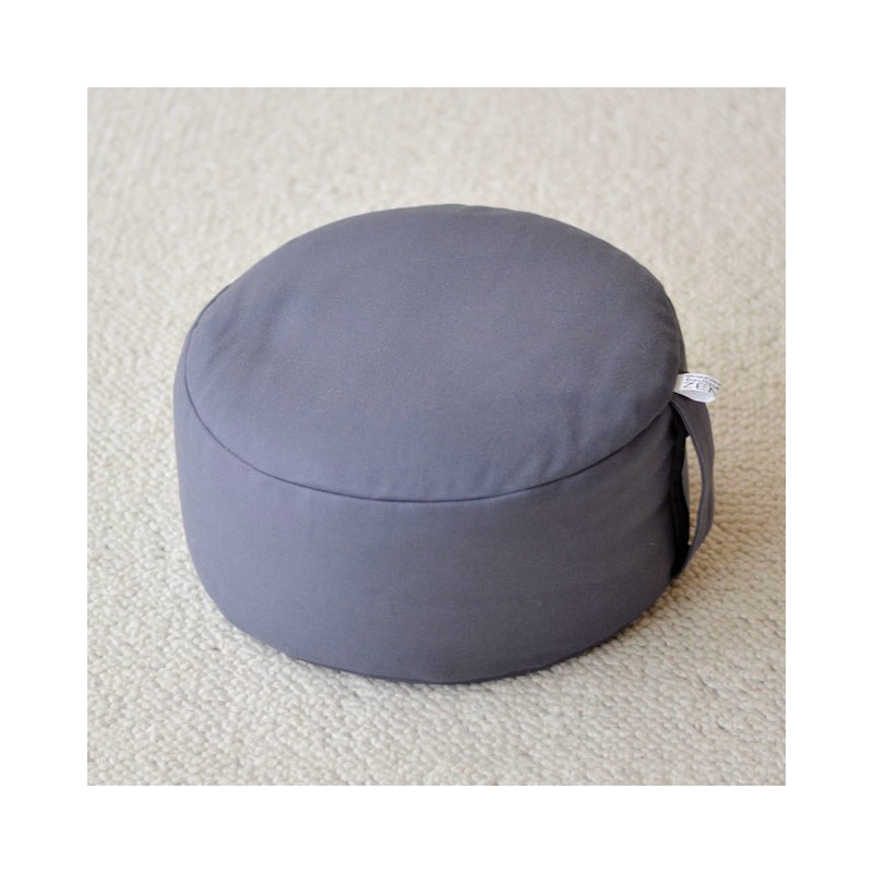 Zafu épeautre bio gris boutique zen
