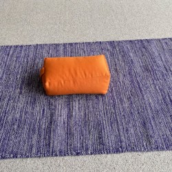 Tapis de yoga coton violet