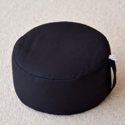 Zafu en épeautre bio couleur noir