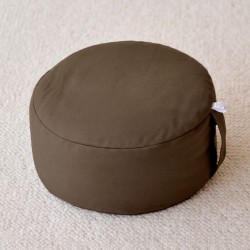 Zafu en épeautre bio couleur brun
