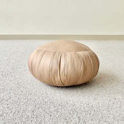 Zafu de voyage beige en kapok - Boutique Zen