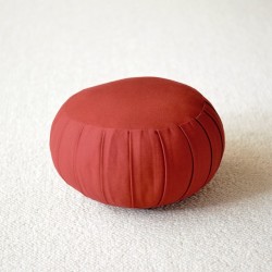 Coussin de méditation petit modèle rouge Boutique Zen