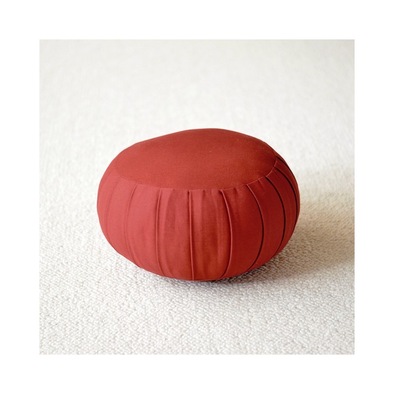 Coussin de méditation petit modèle rouge Boutique Zen
