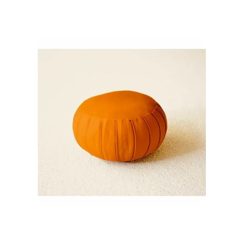 Coussin-méditation-petit-modèle-orange-Boutique-Zen
