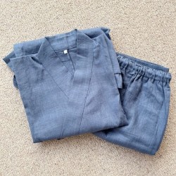 Samue bleu indigo, Boutique Zen