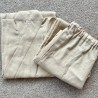 Ensemble Samue tissu naturel ramie, Boutique Zen