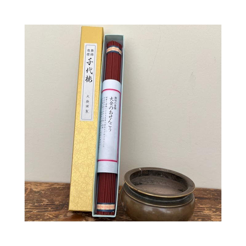 Chiyozakura, encens long japonais, Boutique Zen
