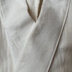 ensemble samue en coton bio ecru