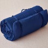 Futon de massage et shiatsu bleu marine avec sac